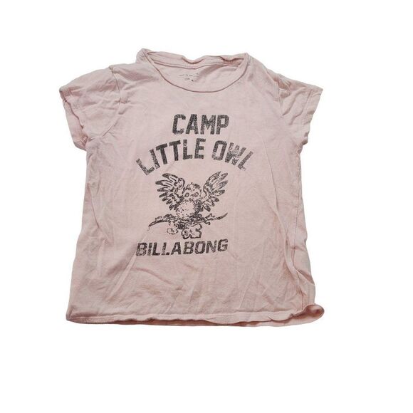 Billabong Girls Light Pink XXS T-Shirt - Picture 1 of 7